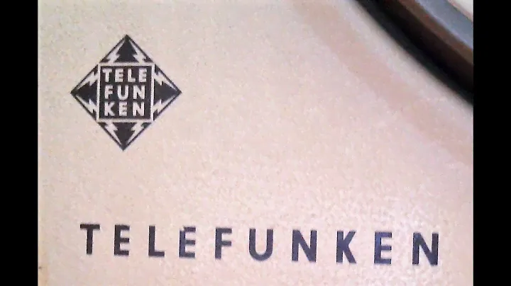 Mid Century Modern Telefunken Concerto 5306 MX Stereo Console