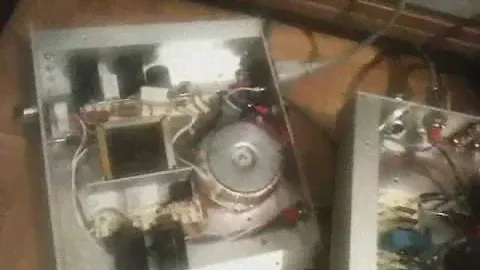 DIY Ken-Rad 1633 preamplifier & JJ 300B amplifier
