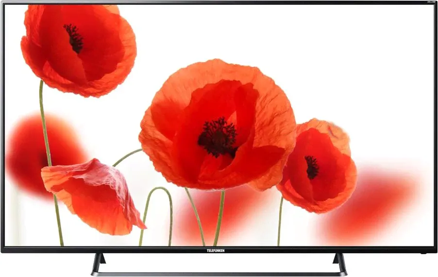 Telefunken Телевизор Телевизор Telefunken, TF-LED65S75T2SU 65", черный