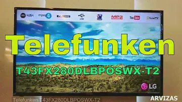 Telefunken T43FX280DLBPOSWX T2 TV Full HD