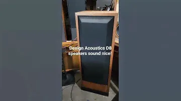 Obscure Vintage Speakers: Design Acoustics D8