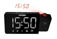 Радиочасы TELEFUNKEN TF-1709 черн/бел