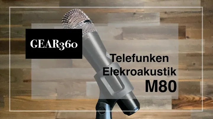 Telefunken Elektroakustik M80 Dynamic Microphone - Gear360 at Front End Audio