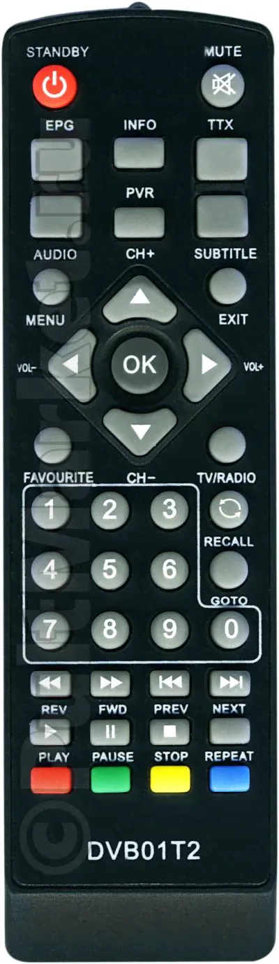 Пульт для Telefunken TF-DVBT201