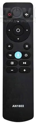 TELEFUNKEN AN1603, AN-1603 пульт для телевизора Telefunken