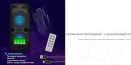 Портативная колонка Telefunken, TF-PS1275B