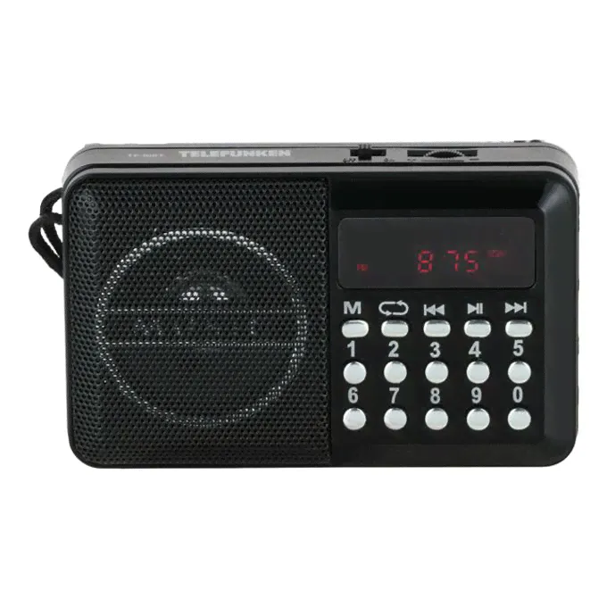 Радиоприемник Telefunken TF-1667 черный-0