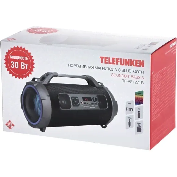 Telefunken TF-PS1271B аудиосистема-0