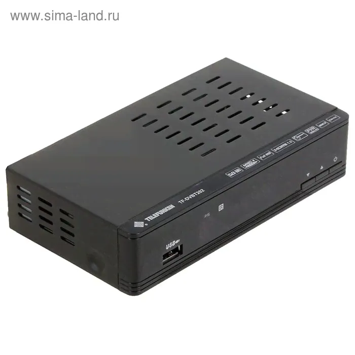 Цифровая ТВ приставка Telefunken TF-DVBT202 DVB-T2 черный-0
