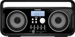 Магнитолы Telefunken TF-SRP 3401 B чёрный в Москве-0