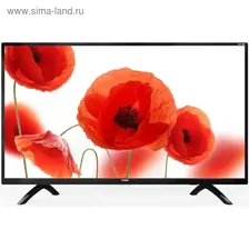 Телевизор Telefunken TF-LED40S01T2, 40", 1920x1080, DVB-T2, 2xHDMI, 1xUSB, черный