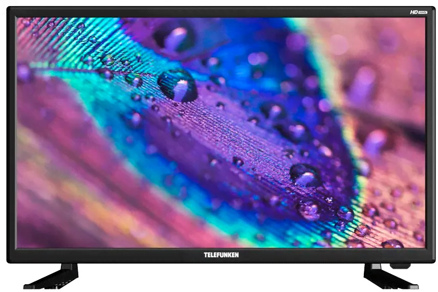 Telefunken Телевизор Telefunken TF-LED24S18T2, 23.6", HD, черный телевизоры