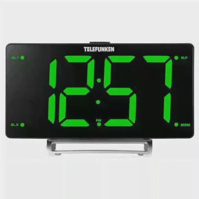 Радиоприемник с часами Telefunken TF-1711U цвет black-3