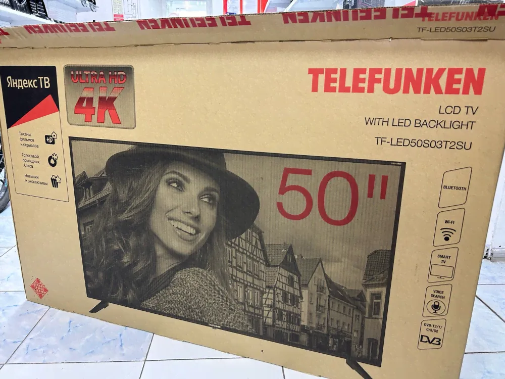 Телевизор Telefunken LED50S03T2SU-0