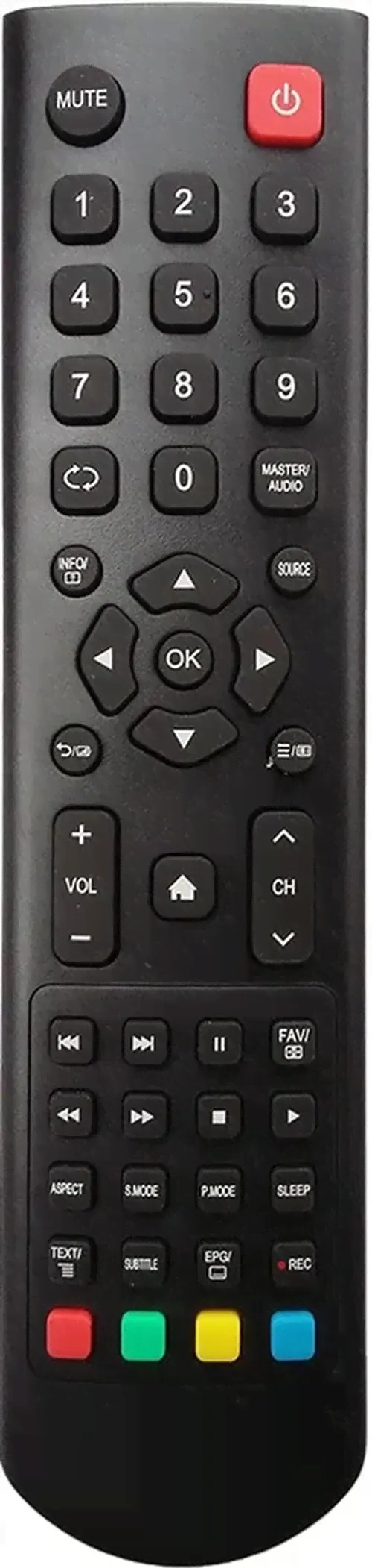 Пульт дистанционного управления для ТВ TELEFUNKEN JKT-106B-HOME