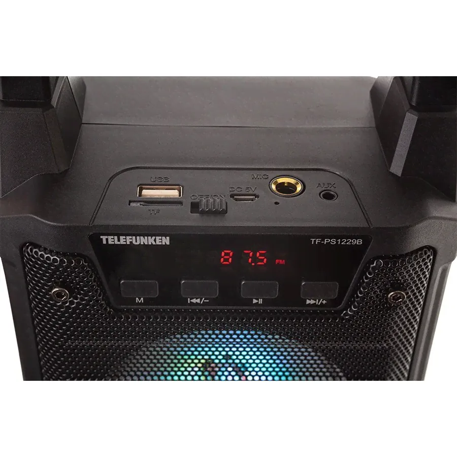 Telefunken TF-PS1229B портативная колонка-0