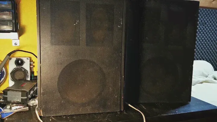 Telefunken L250 Hifi Klangbox speakers soundtest