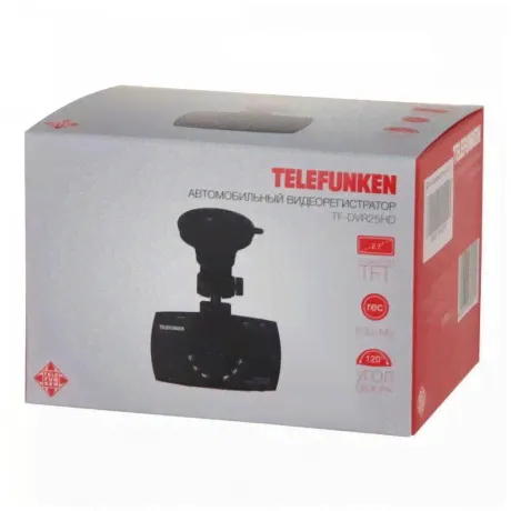 Видеорегистратор Telefunken TF-DVR25HD черный-1