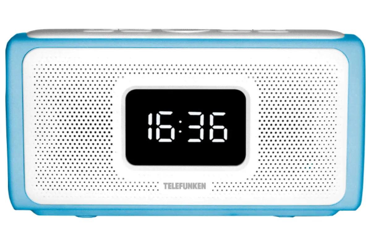 Радиочасы TELEFUNKEN TF-1705UB blue/white